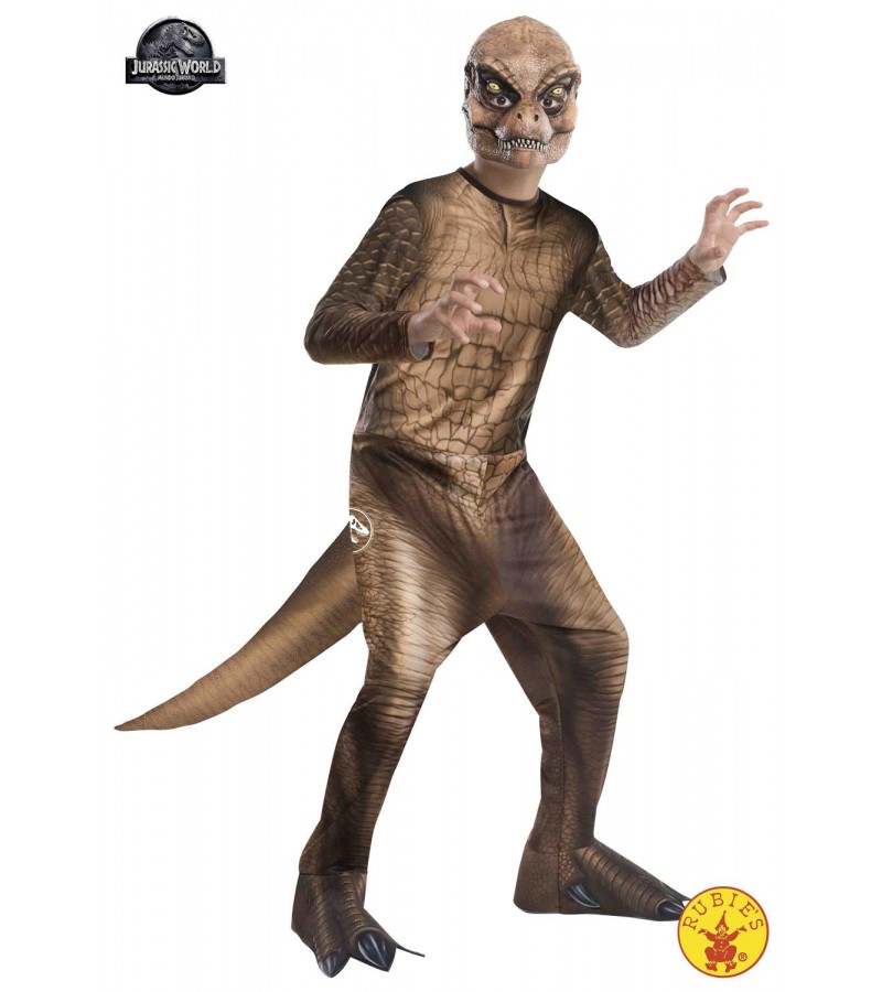 antepasado cubierta bordillo Disfraz Infantil Dinosaurio T Rex Classic Jurassic park Rubies 610814 Color  UNICO Talla 5-7