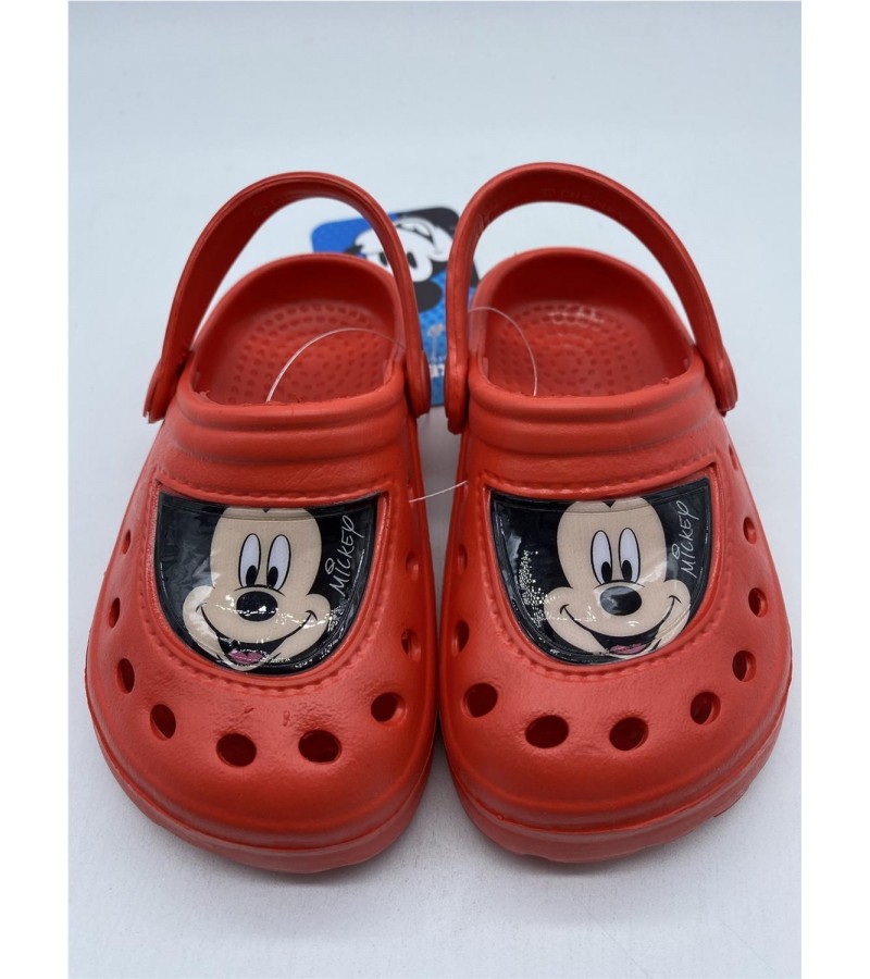 Zuecos Mickey Mouse Calzado Infantil DIS MFB 52 ROJO Color ROJO Talla 30-31