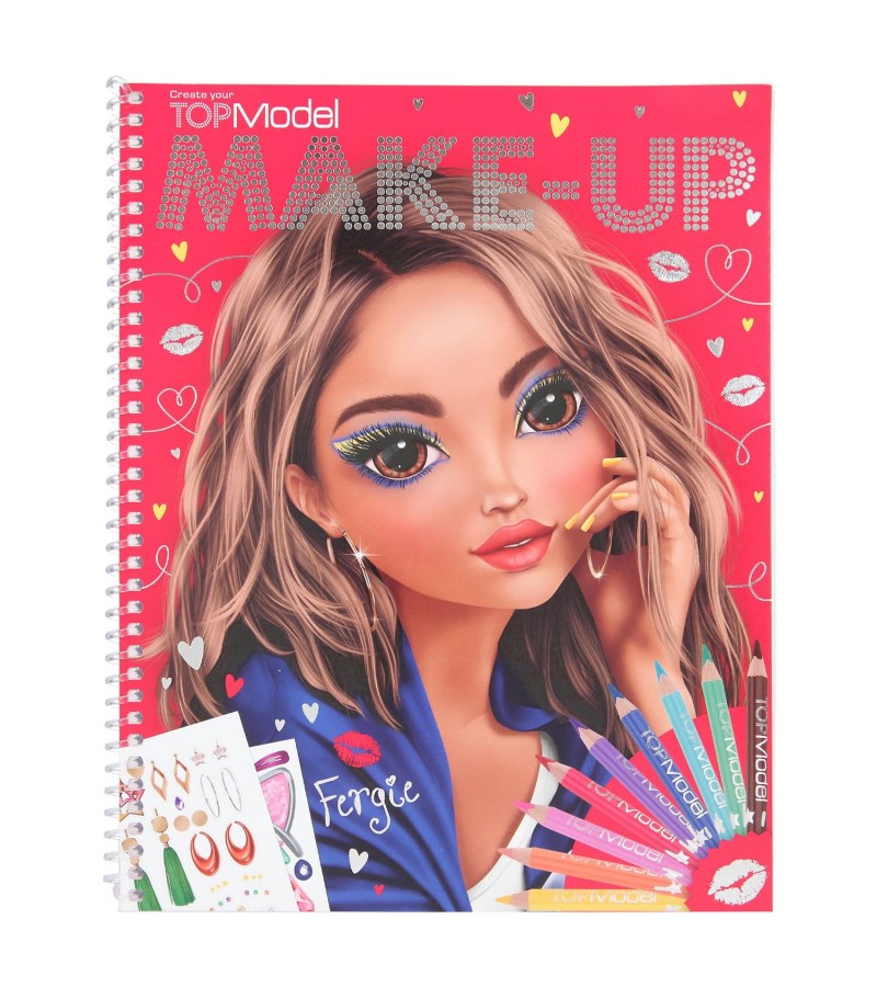  Depesche TOPModel 10728 Colouring Book, Create Your