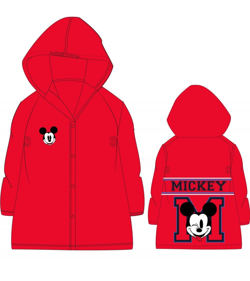 tramo necesario Manía Impermeable Mickey Mouse Rojo Chubasqueros New Import 52 28 9047 Talla 7-8  Color ROJO