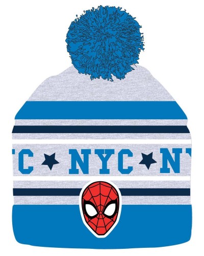 Gorro Spiderman Azul NYC...