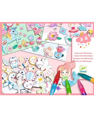 Crear con Formas Ninas... 2