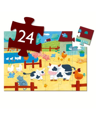 Puzzle Las Vacas 24 Piezas... 2