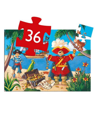 Puzzle Silueta El Pirata 36... 2