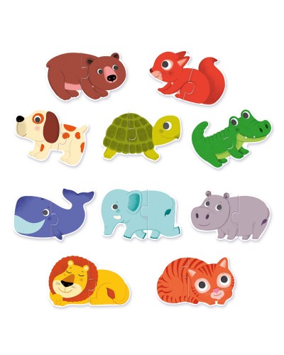 PUZZLE DUO ANIMALES 2