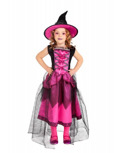 Disfraz Bruja Chic Rosa,... 2